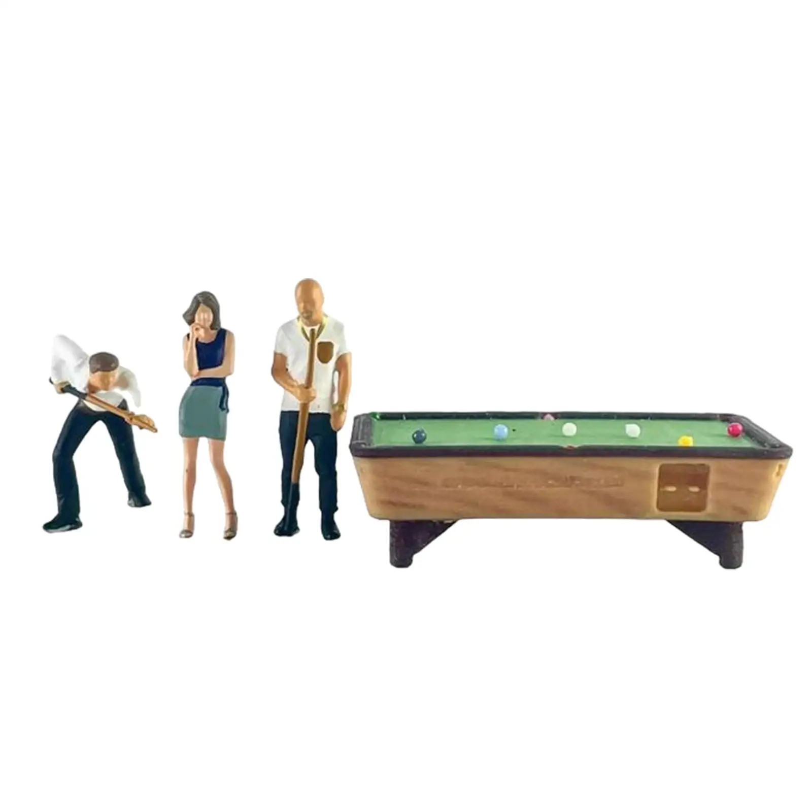 

Масштаб 1/64, фигурка людей, украшение из смолы, песочного стола, миниатюрные сцены