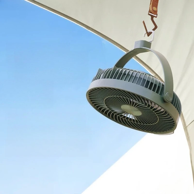 

Outdoor Camping, Charging, Portable Electric Fan, Household Desktop Floor Fan, Energy-saving and Powerful
