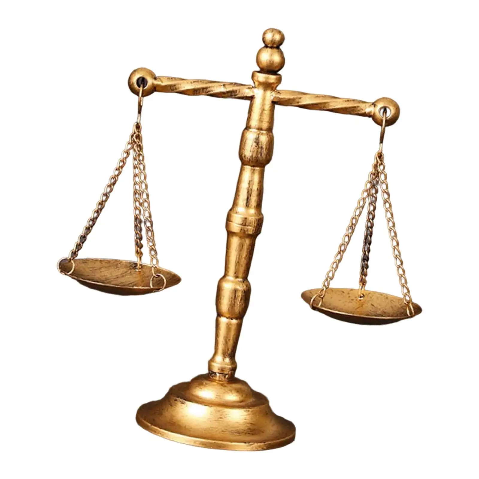 Scale Jewelry Display Tray Home Furnishings Versatile Balance Scale Centerpiece Stand for Table Office Home Judges Attorneys