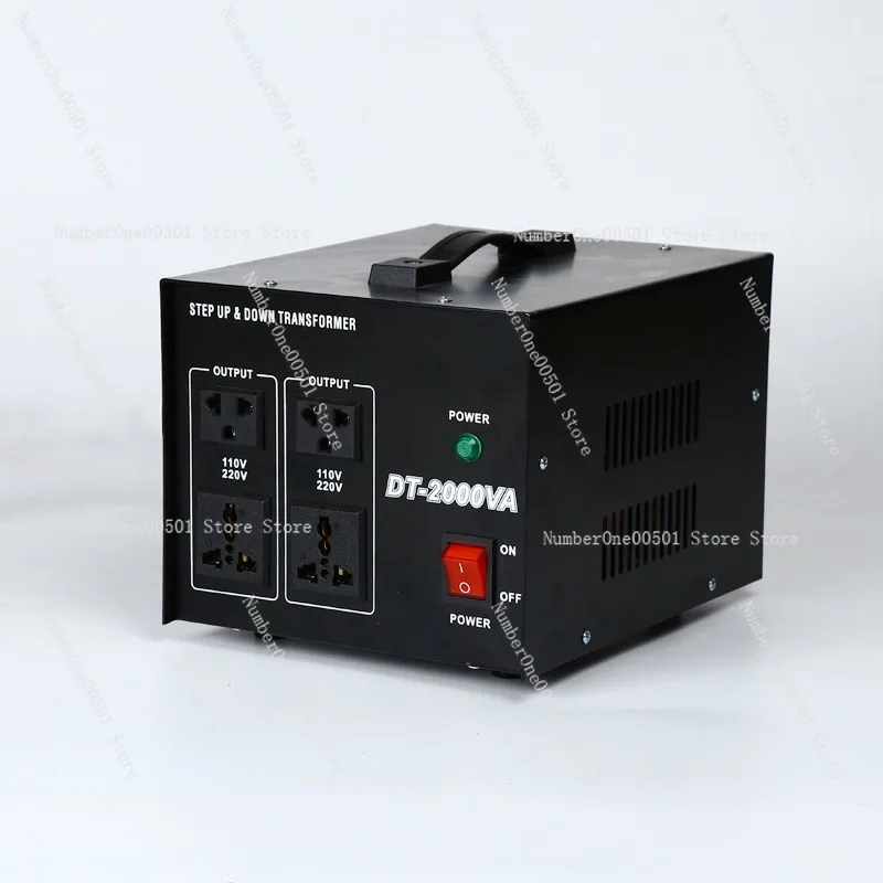 DT-1000W Step Up Down Transformer 220V to 110V Voltage Converter 1000W Power Converter International Use view 3