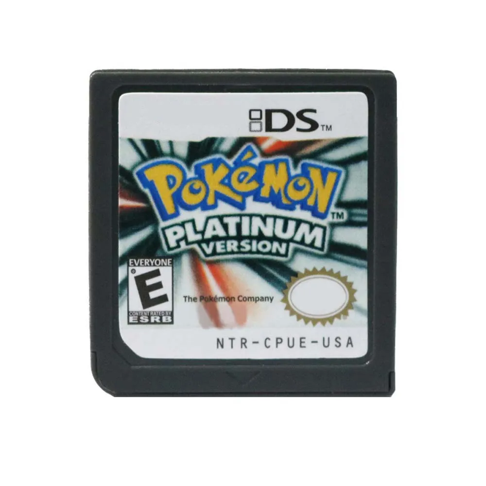 Karta kombinowana Pokemon 3DS NDS karta połączona zawiera złote serce i srebrne gra karciana duszy Pokemon gra karciana prezent urodzinowy dla dzieci