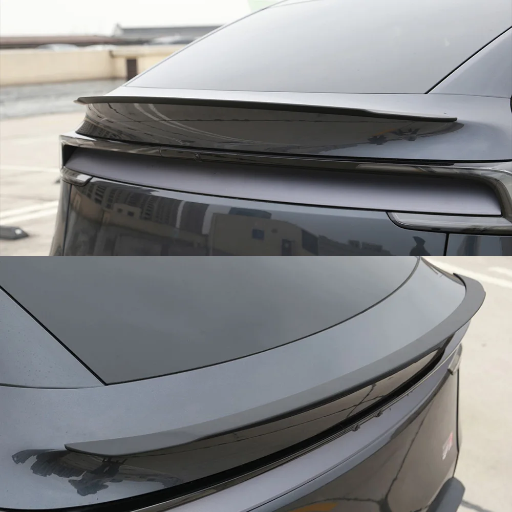 AD Full Body Kits For Tesla Model Y Juniper 2025+ Front Bumper Lip Rear Diffuser Tailgate Spoiler ABS Black Auto Body Kits view 6