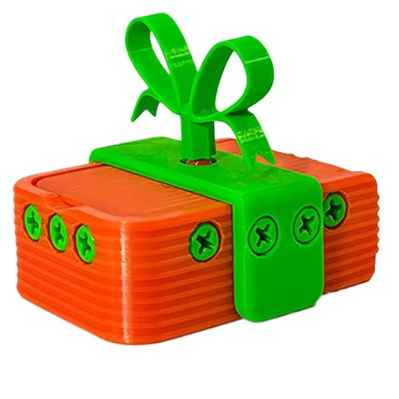 Caja de regalo divertida, caja de tornillos de broma divertida, caja de rompecabezas para regalo, caja de regalo sorpresa única, cajas de regalo de rompecabezas para vacaciones