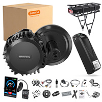 Bafang 1000W 48V 52V BBSHD Mid Drive Motor Kits Electric Bicycle Motor BBS03 68mm 100mm 120mm Ebike Conversion Kit with Battery
