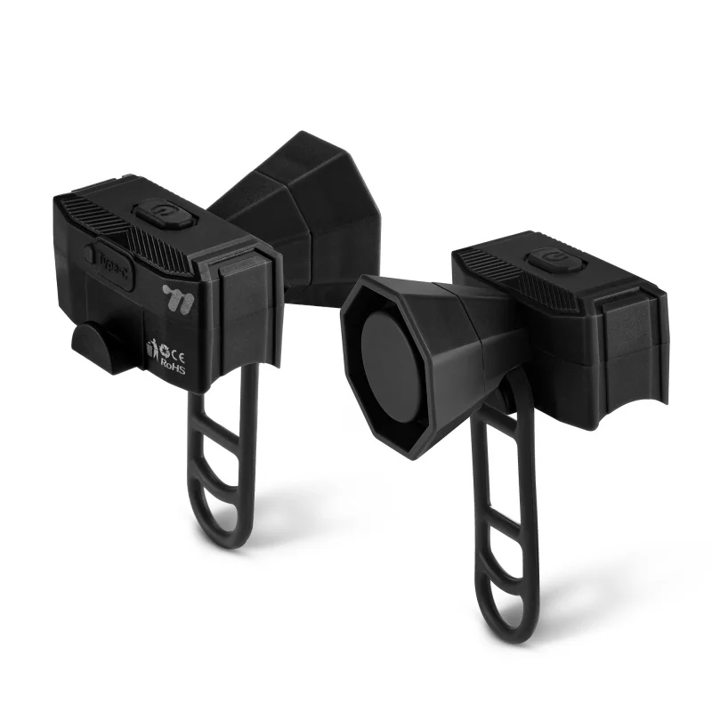 AliExpress West Biking WEST BIKING Bicycle Electric Horn 120DB Loud Bicycle Bell 5 Mode Rechargeable Waterproof Scooter Bell MTB Road Bike Accessories