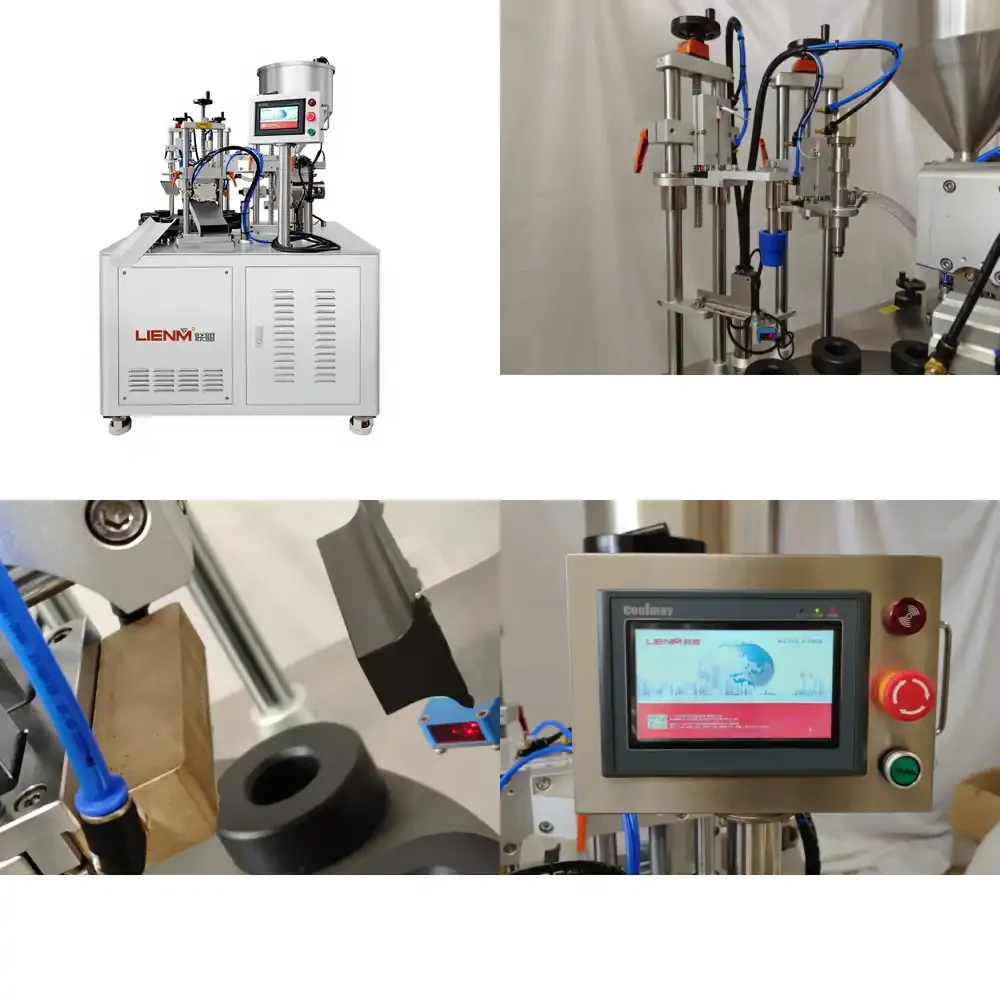 High Quality Ultrasonic Cream Tube Filling Sealing Machine Tooth Paste Tube Making Machine