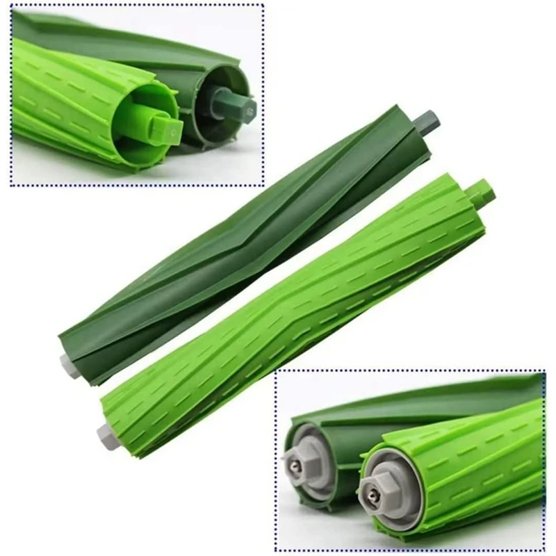 Top Sale Replacement Rubber Roller Brushes Compatible For Irobot Roomba E I And J Series I3 I3+ I6+ I7 I7+I8+Plus E5 E6 E7 Vacuu