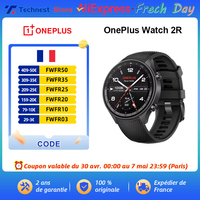 New OnePlus Watch 2R Global Version Smart Watch 1.43” AMOLED Snapdragon W5 Chipset Up to 100h Battery Life Google Wear OS 4 NFC