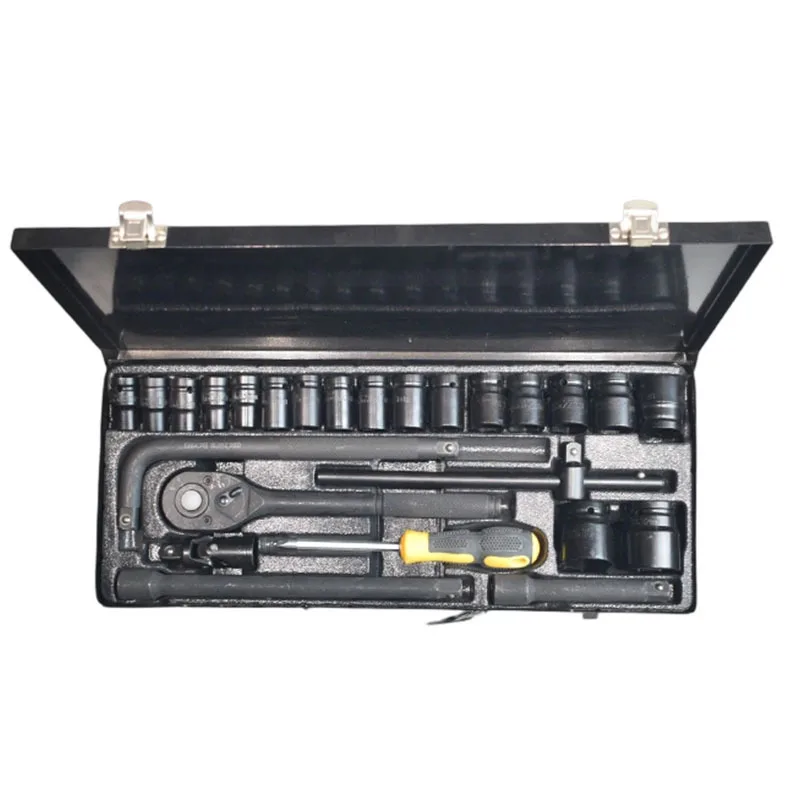Mechanic Socket Ratchet Wrench 24-piece 46 Pcs 32 Piece 1/2 Adjus Impact Universal Socket Wrench Set