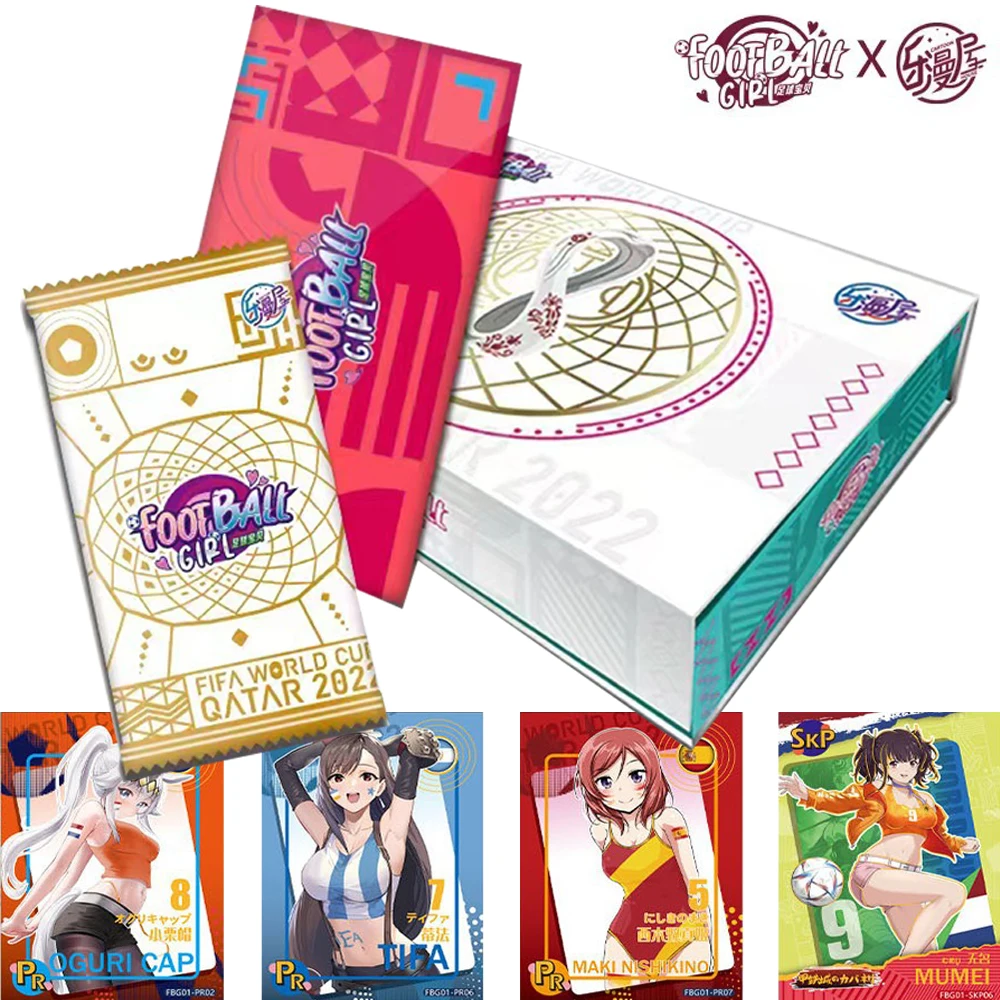 Wholesale Goddess Story Collection Cards Booster Box FootBall Girl Sexy Girl Party Swimsuit Anime Game Kids Birthday Toys Gifts