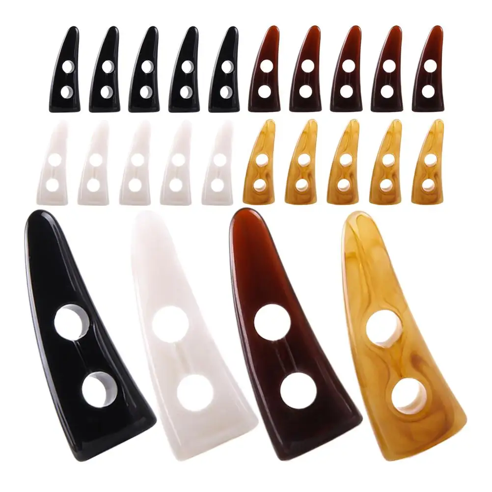 

30 Pcs Acrylic Horn Toggle Buttons Sturdy Unisex Coat Clothing Replacement Vintage Style Handmade Sewing Supplies