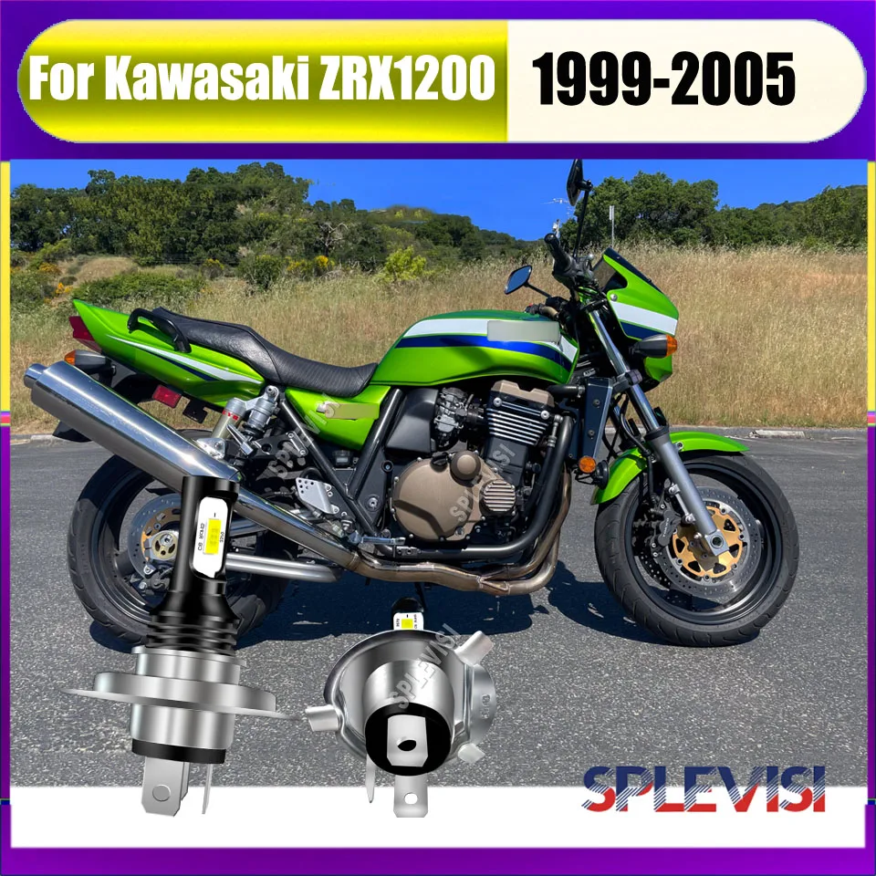 

HB2 H4 LED Whtie Headlight -will not detach or loosen from the socket For Kawasaki ZRX1200 1999 2000 2001 2002 2003 2004 2005