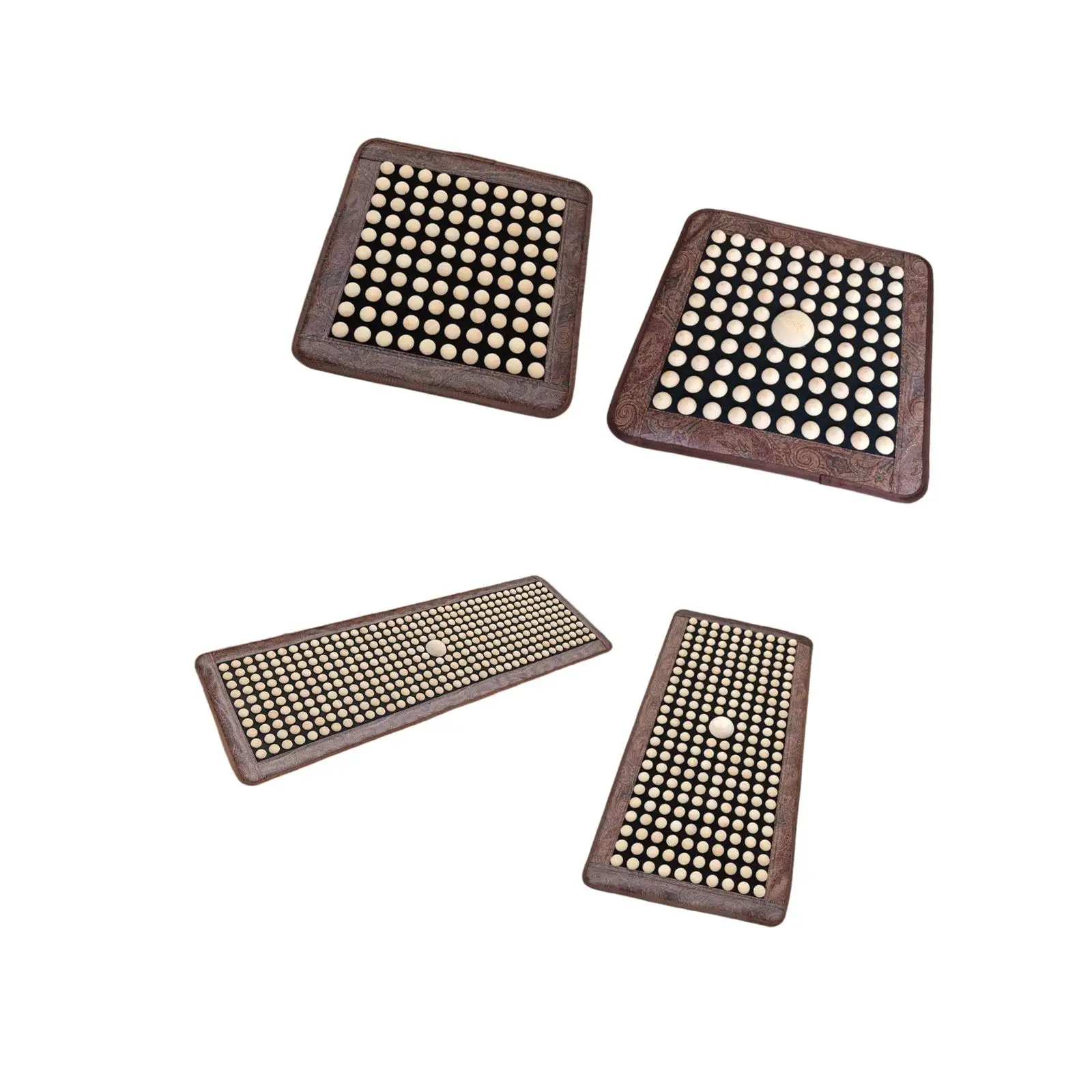 

Portable Feet Acupressure Mat Folding Massager Board Foot Massage Mat for Beauty Long Time Sitting Home Men Women Adults