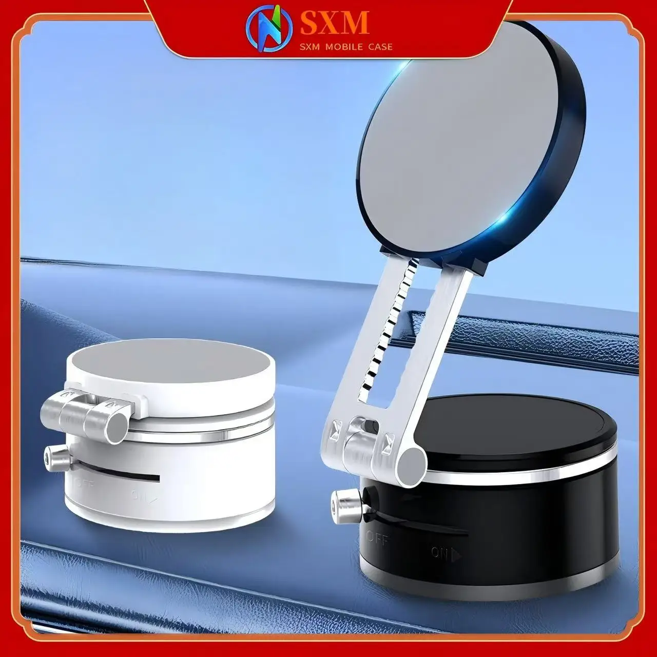 

The suction cup is magnetic, and the strong adsorption is stable, and the navigation magnetic bracket cannot be dropped