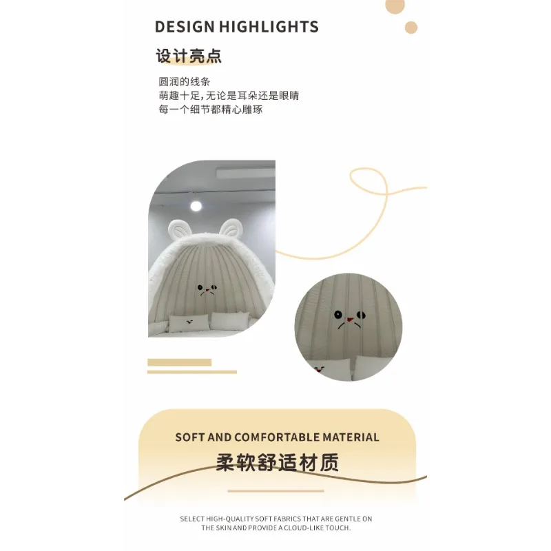 Modern Simple Children's Bed Animal Little Girl Bedroom Tree House  Bed