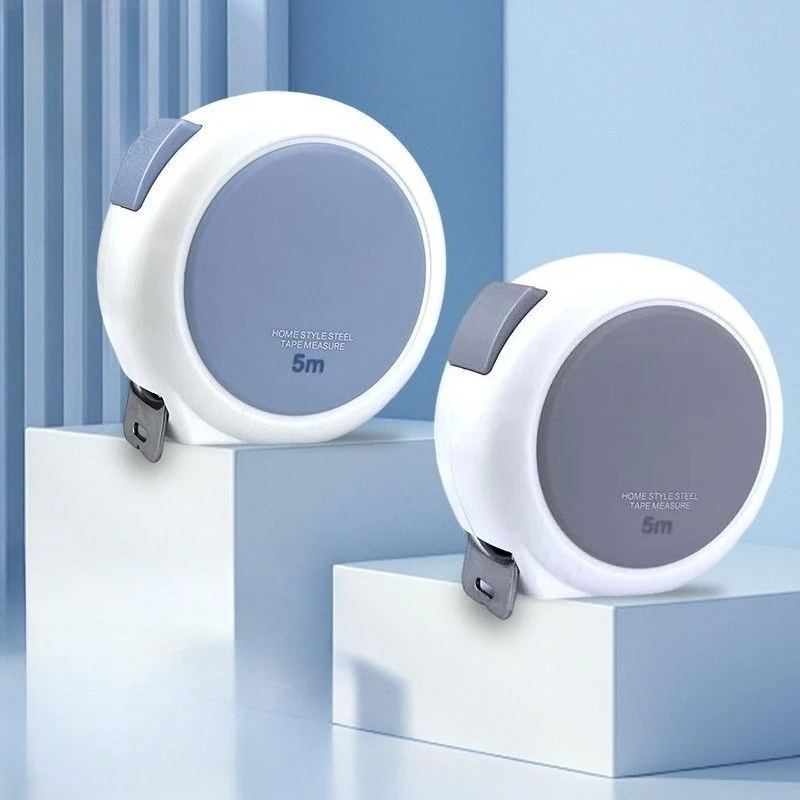  Mini Tape Measure 3/5 Meters Thickened Hardened Mini Ruler Meter Ruler Household Measuring Tape Steel Ring High Precision