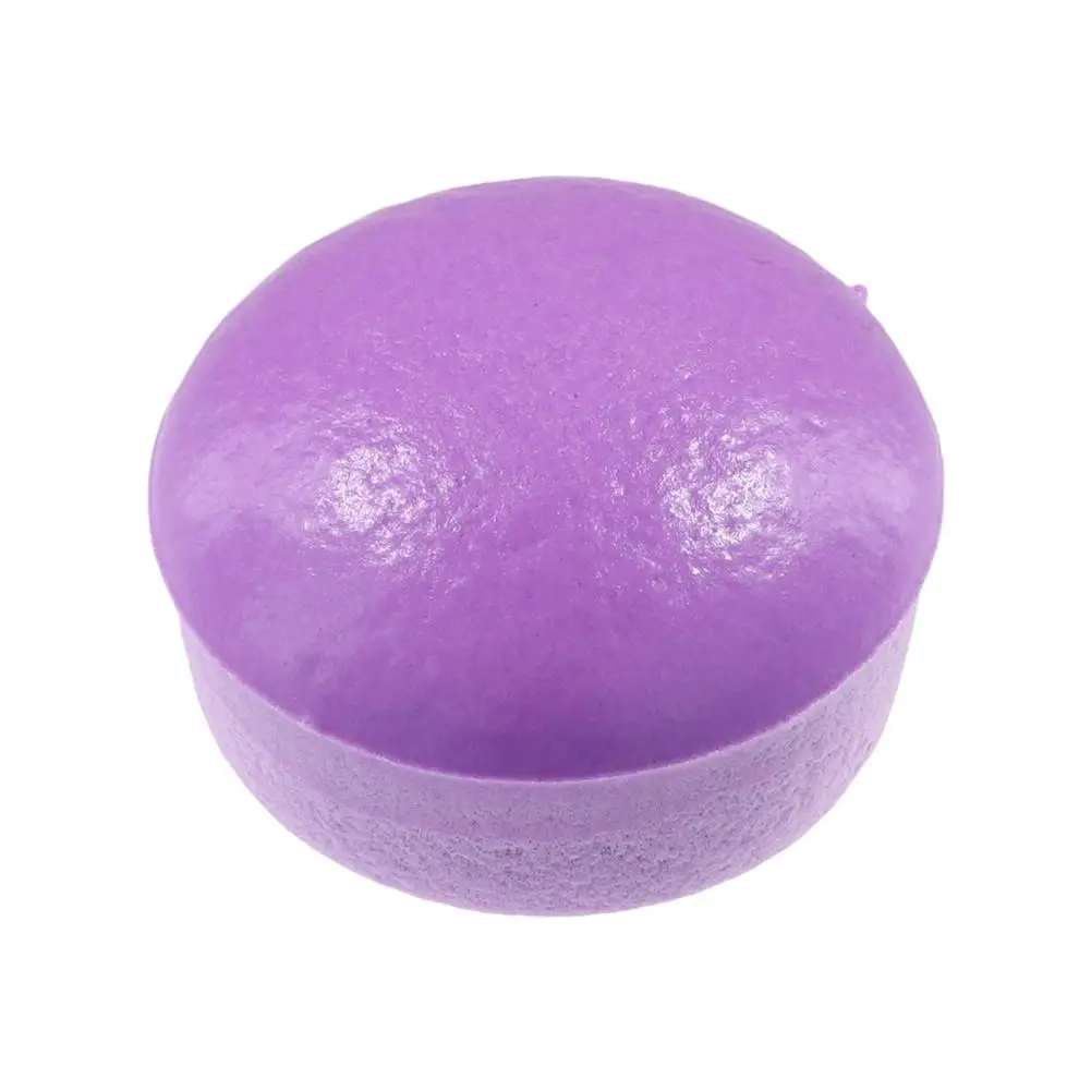 Super Soft Purple Sweet Potato Kneading Fun Custard Bun Sticky Color Little Cake Slow Rebound Pinch Decompression Toys