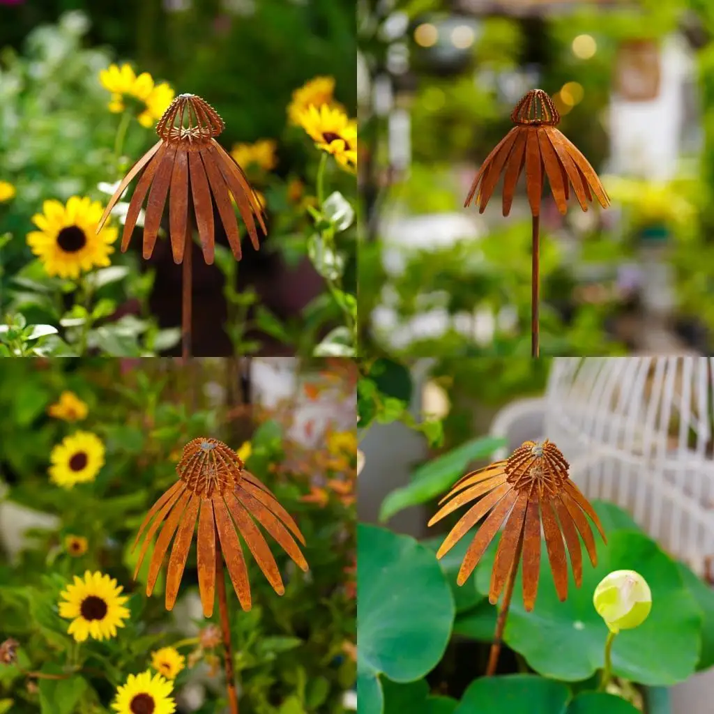 a-instalacao-facil-do-da-estaca-do-jardim-da-escultura-da-planta-do-echinacea-do-metal-da-durabilidade