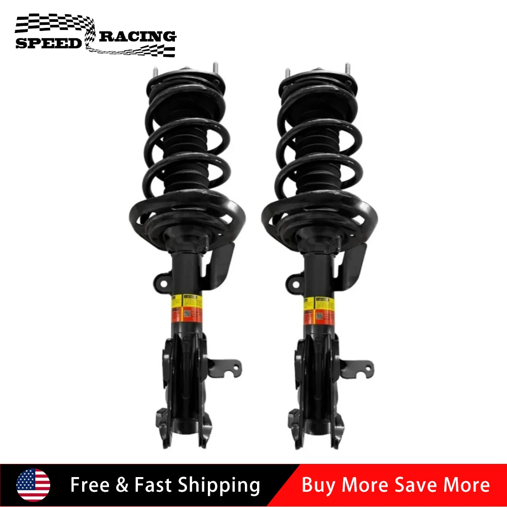 

51606-STX-A59 1 Pair Front Electronic Shock Absorber Assemblies with Active Damping For 2010-2013 Acura MDX ZDX Base 3.7L V6