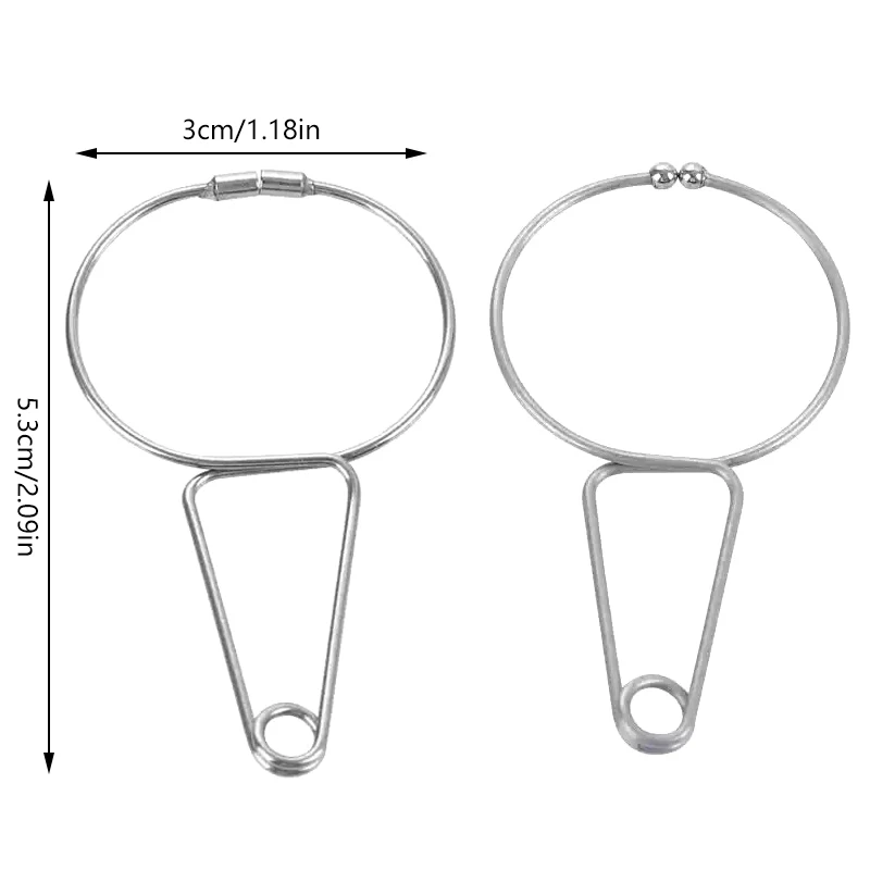 1*Magnetic Ear Acupuncture Point Clamp Stainless Steel Massage Clip Portable Ear Massager Clip With Ear Acupuncture Points Chart
