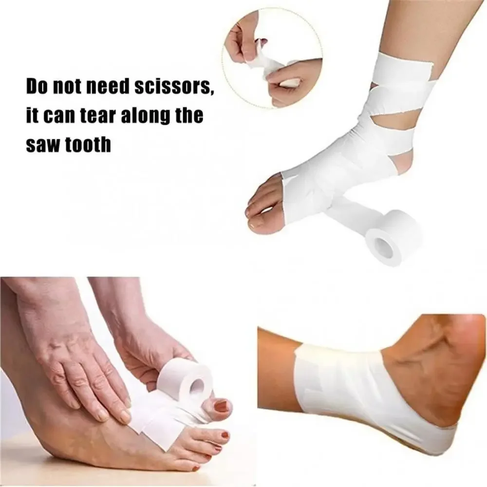 

2.5/3.8/5cm 9.1Meters Sport Athletic Waterproof Cotton White Boxing Adhesive Tape Strain Injury Support Sport Binding Bandage