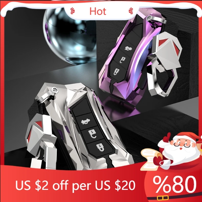 Горячий автомобильный чехол для ключей из оцинкованного сплава для автомобиля Lexus ES300h ES350 ES200 ES260 LS350 LS500h RX270 ES250 NX200t E2, внутренние наклейки Горячий автомобильный чехол для ключей из оцинкованного сплава для автомобиля Lexus ES300h ES350 ES200 ES260 LS350 LS500h RX270 ES250 NX200t E2, внутренние наклейки