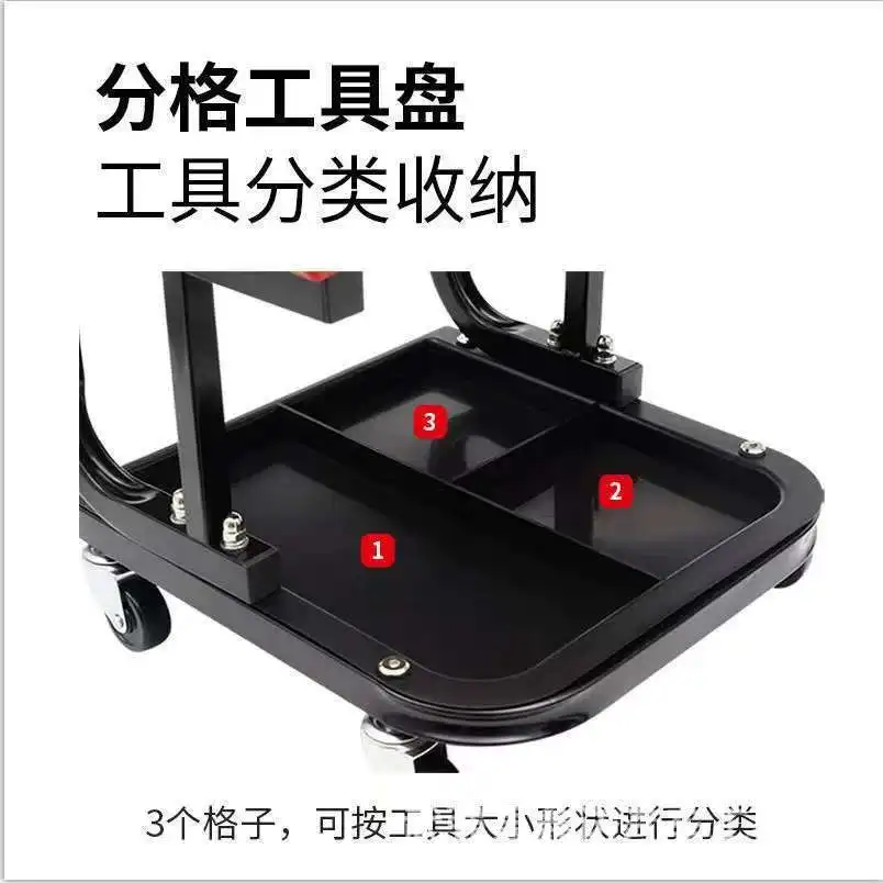 Car repair, car work, repair, skateboard stool tools, auto repair, reclining board matching, special mobile thickening beauty fo