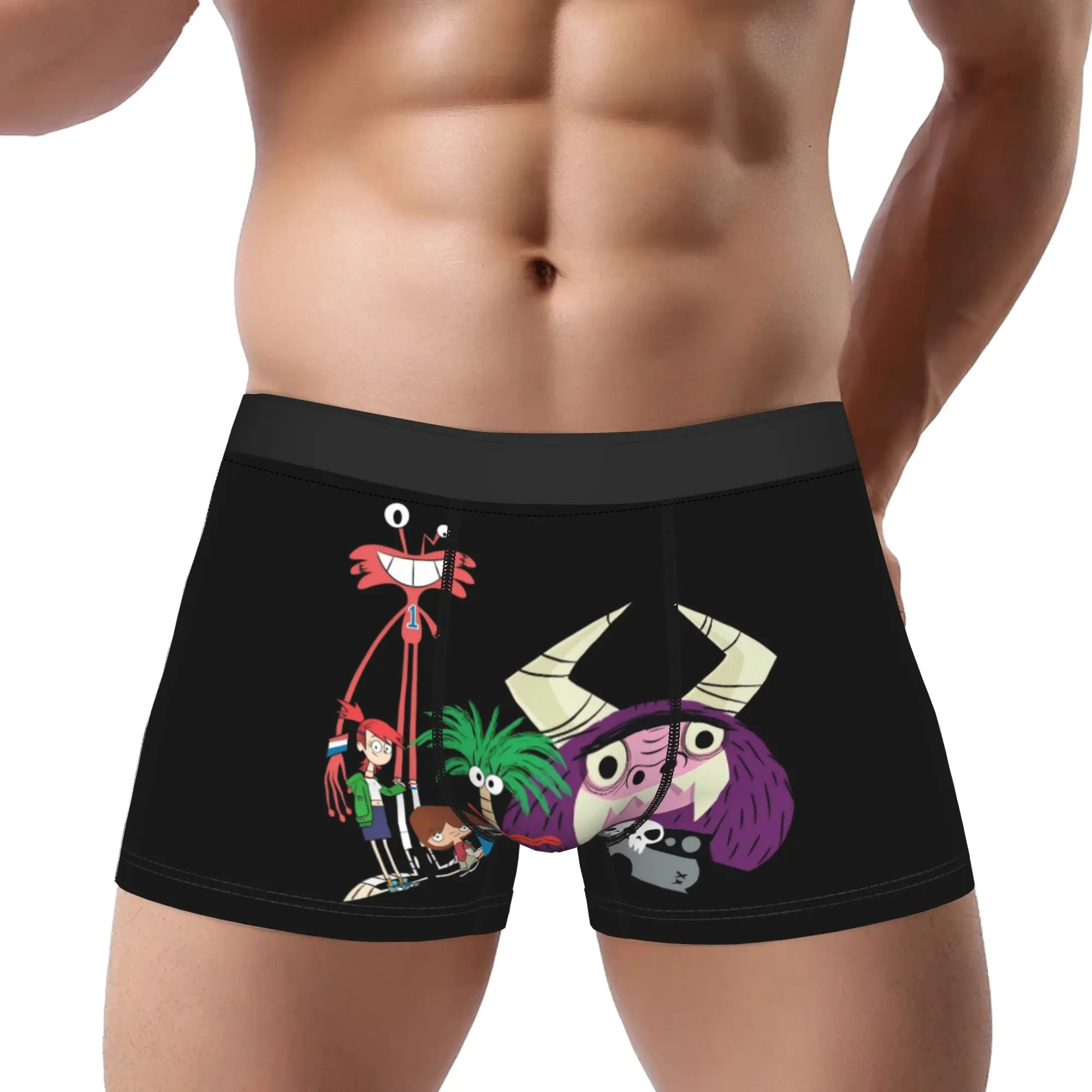Fosters Home for Imaginary Friends Underpants Breathbale Panties Men's Underwear  Comfortable Shorts Boxer Briefs
