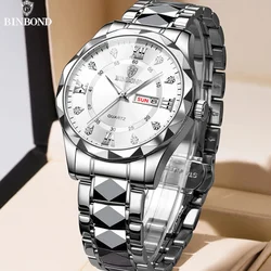 Binbond b2521 Mode lässig Business Quarz Herren uhren 30m wasserdicht Woche Datum Uhr Sport Herren Armbanduhr relogio masculino