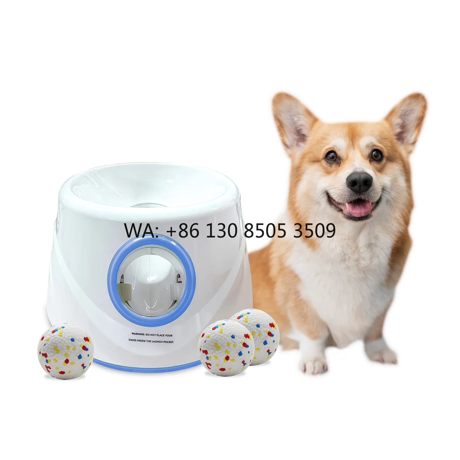 

Factory Price Automatic Dog Ball Launcher, Dog Ball Thrower Interactive,Dog Toys Tennis Ball Launcher with 3 Distance Settings