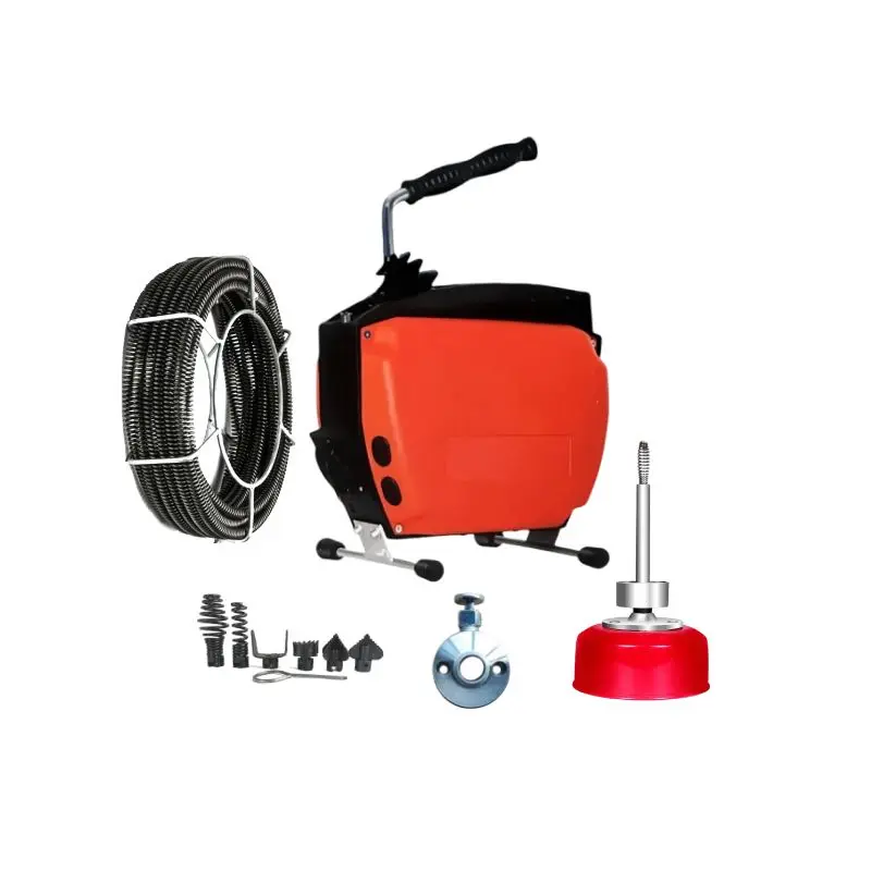 Professional electric drainage cleaning machine sewer dredging special tools new motor core components clogging cleaning machine