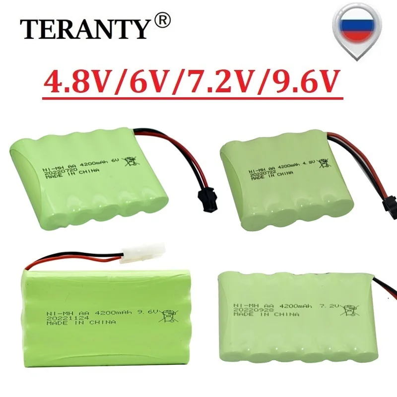 Batería NiMH recargable para coche RC y tanque