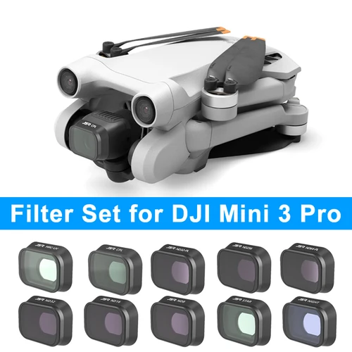 Filtro para DJI Mini 3 Pro filtros de lente UV CPL ND Star Night NDPL polarizador lentes de cámara para DJI Mini 3 Pro Drone Accesorios