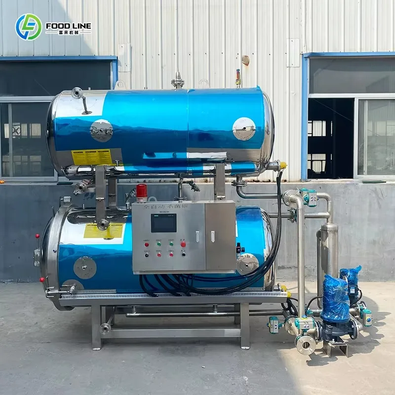 Industrial Food Grade High-Temperature Sterilizing Autoclave, Professional Stainless Steel Construction for Factories