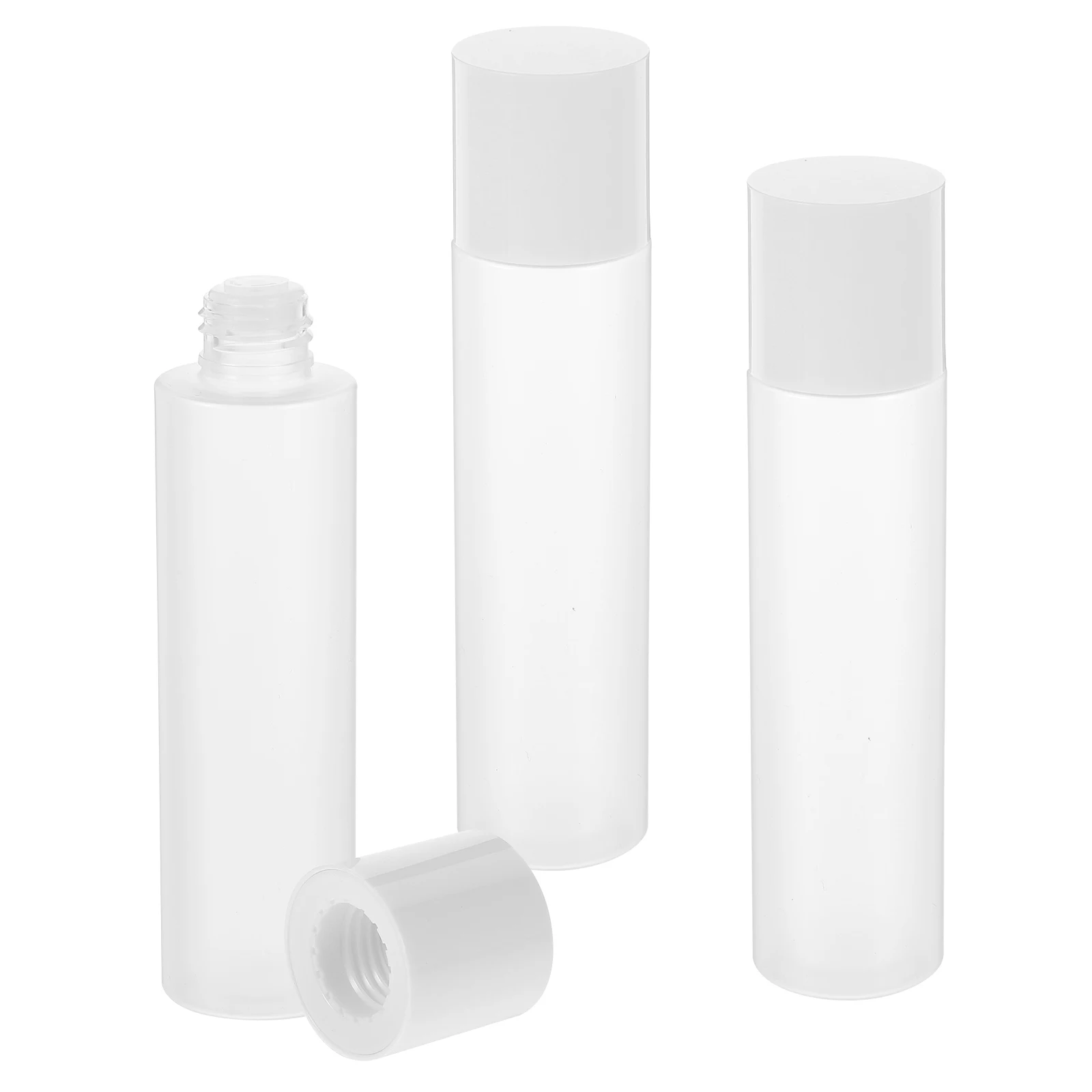 

3Pcs Travel Refillable Bottles Leakproof Lotion Containers Portable Small Bottles for Liquid Toiletries