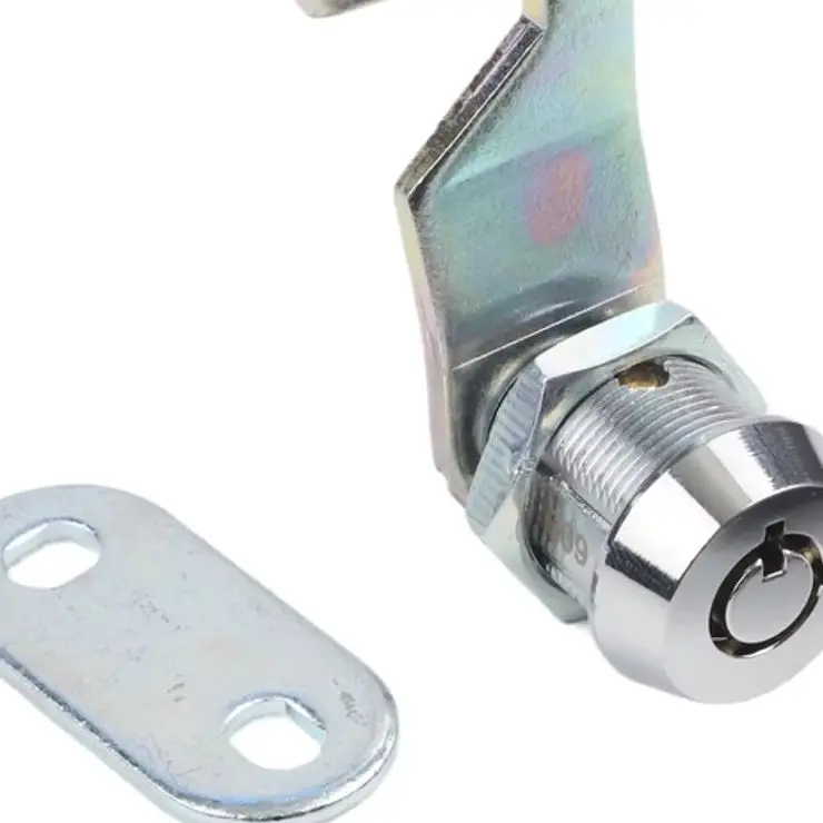 

Heavy Duty Zinc Alloy Toolbox Lock Kit With 2 Keys For 5/8 Inch Tubular Cam Drawers Cabinets Storage Security Hardware
