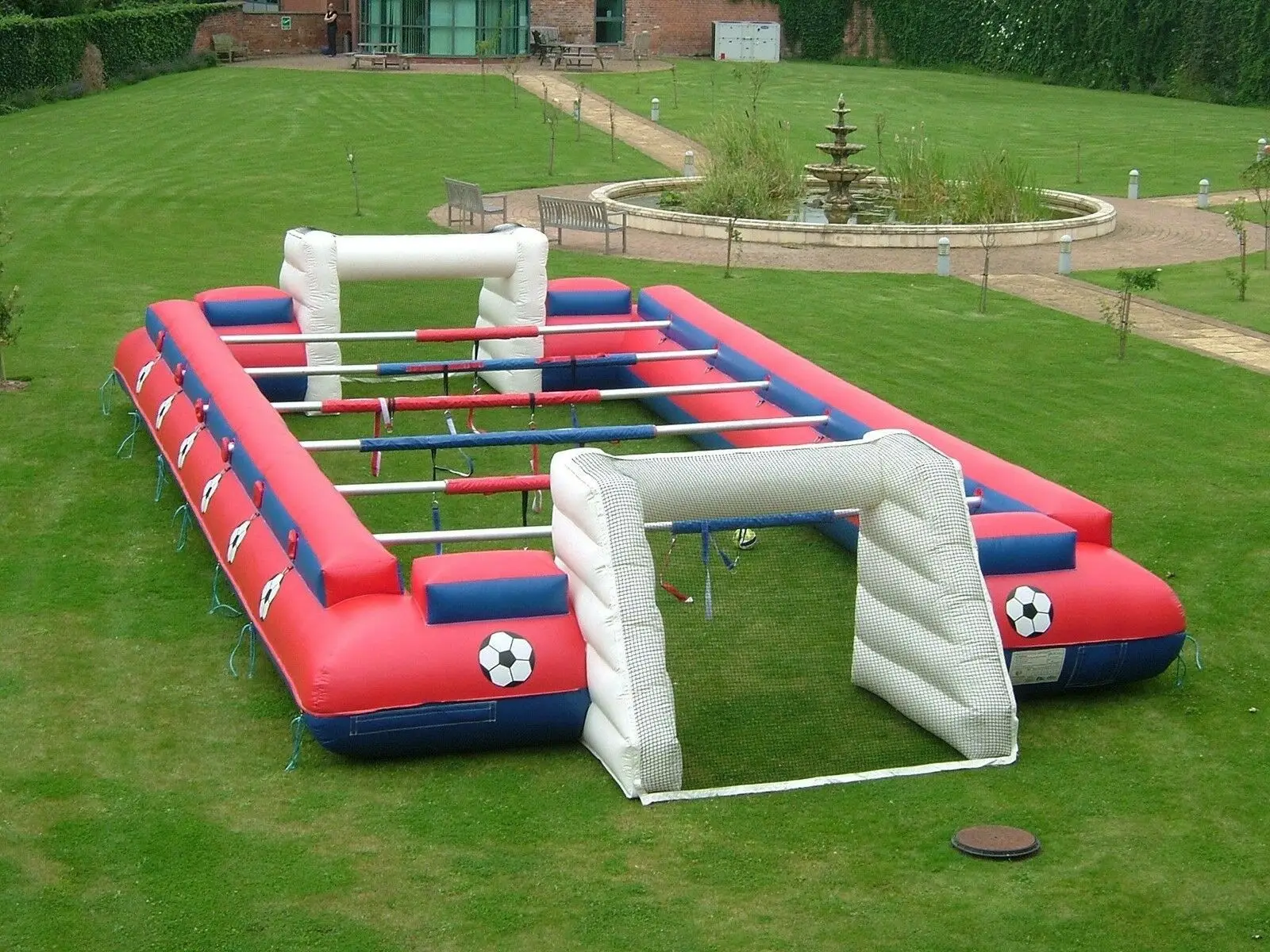 Inflatable Game Inflatable Table Soccer Foosball Field For Sale Inflatable Football Toss Game