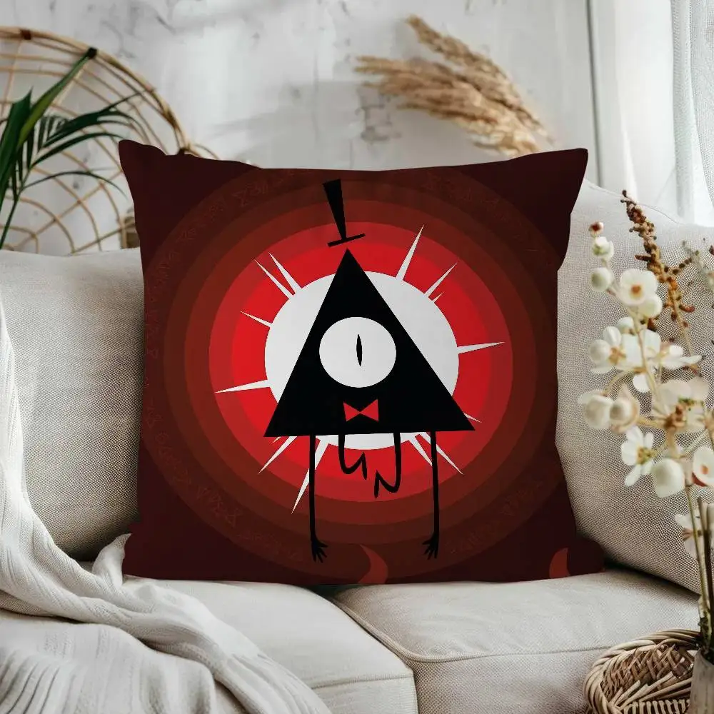 الكرتون B-Bill التشفير وسادة الهدايا أثاث المكاتب المنزلية غرفة نوم أريكة غطاء وسادة السيارة 45x45 سنتيمتر #6