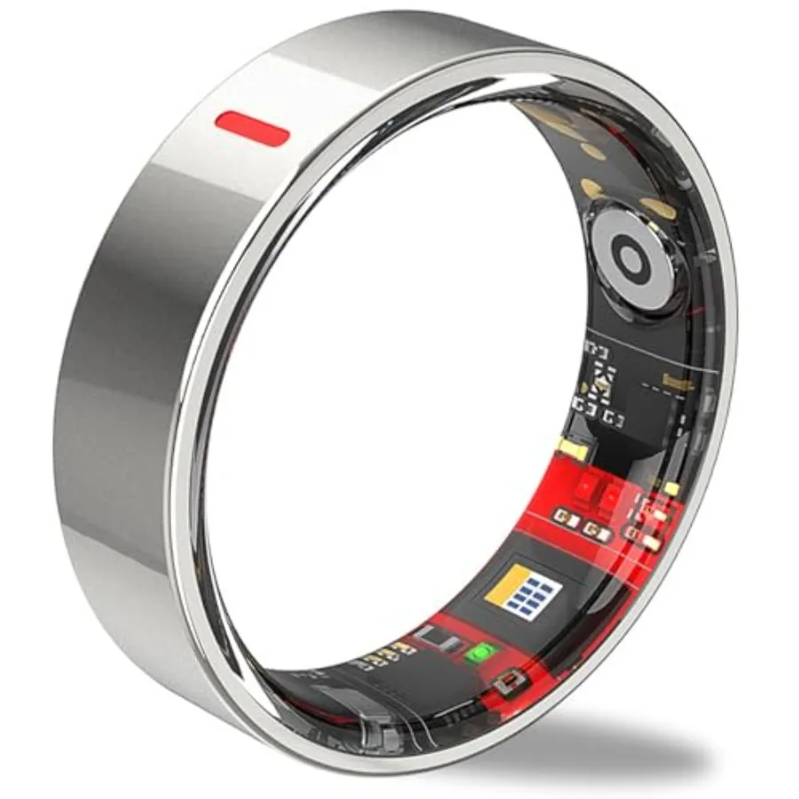 Smart Ring Health Tracker for Women Men Sleep Tracker with Heart Rate SPO Blood Pressure Fitness Ring for Activity Monitoring N