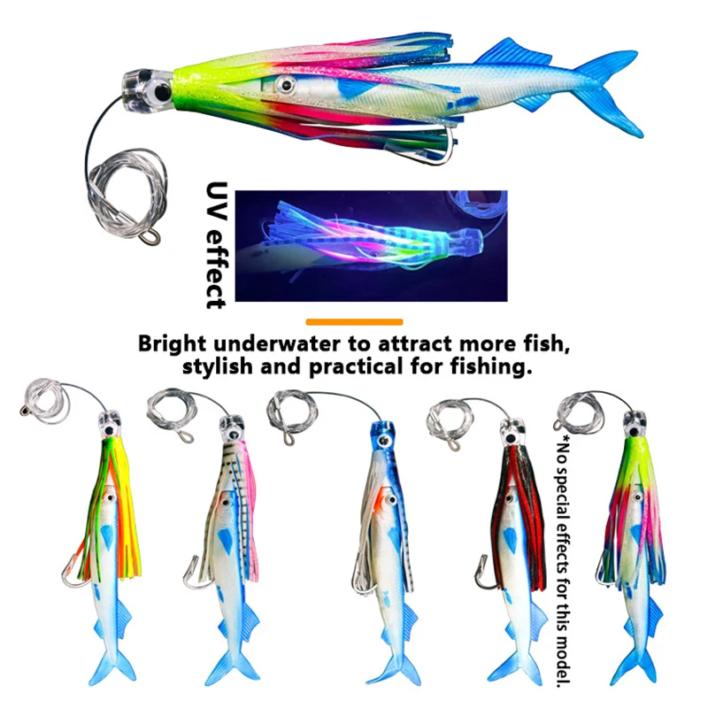 deep sea fish lure Jig Gulfstream Lures this jig is built to perform across various depths and deep 1PC 110g 265mm UV Big