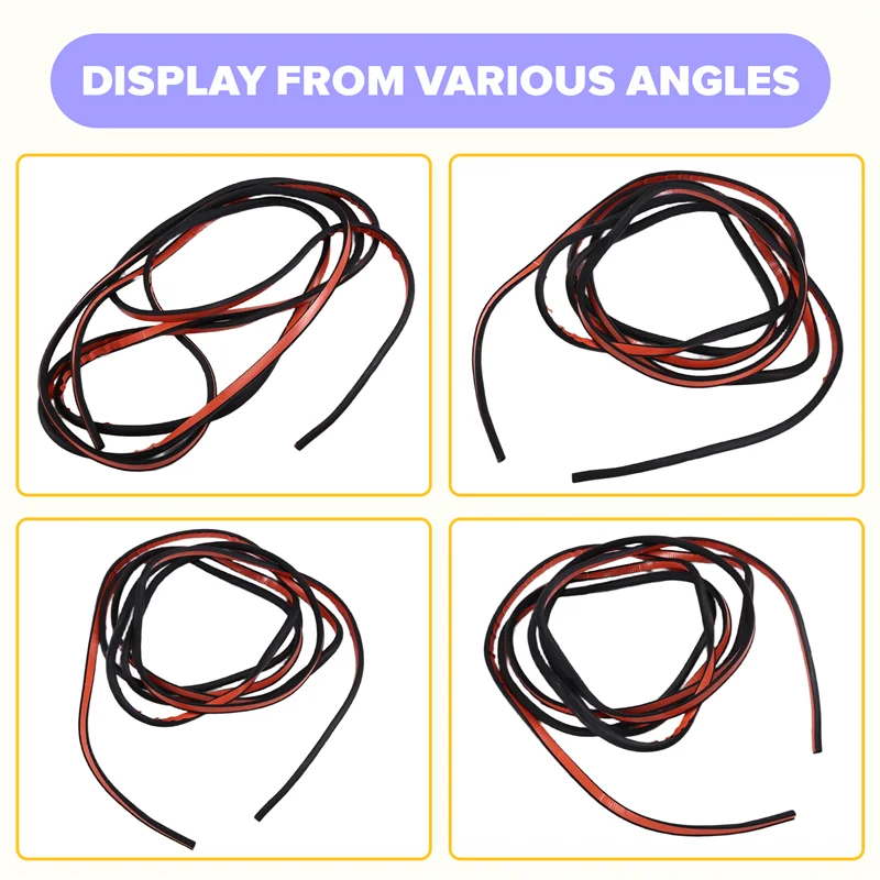 54107430946 Car Sunroof Seal Strip For BMW X1 X3 X5 E84 F25 E70 3 5 7 2010-2020 Sunroof Frame Seal view 2