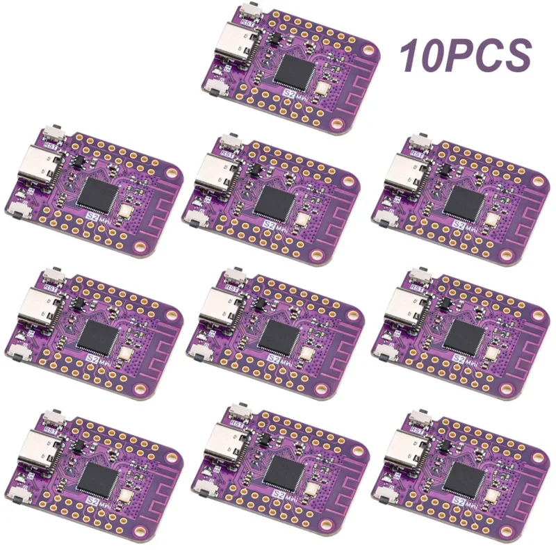 10Pcs/5pcs/1pcs ESP32 S2 Mini WiFi Board Based ESP32-S2FN4R2 ESP32-S2 4MB Flash Type-C Connect Compatible with MicroPython