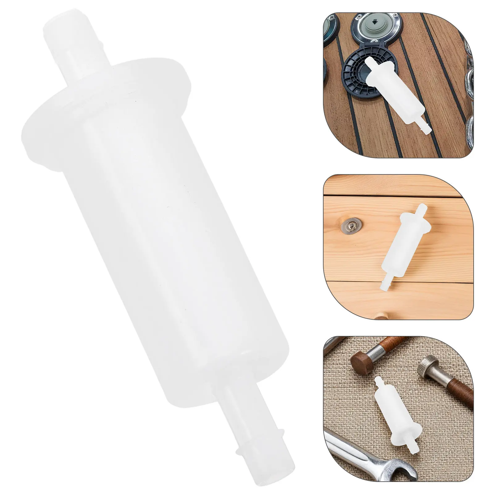 Boat Oil Filter Marine 5 16 Inch Oil Water Separator High Efficiency Engine Filtration System for Yachts Boat Engine Maintenance