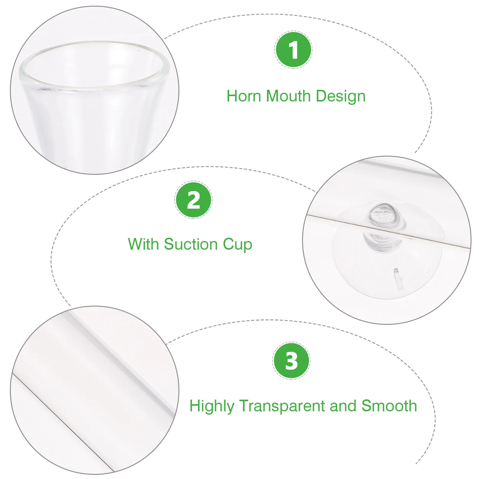 

Shrimp Feeder 35Cm Glass Feeding Tube Transparent Aquarium Feeders Tray For Crystal Shrimp Fish Tank Pet Supplies