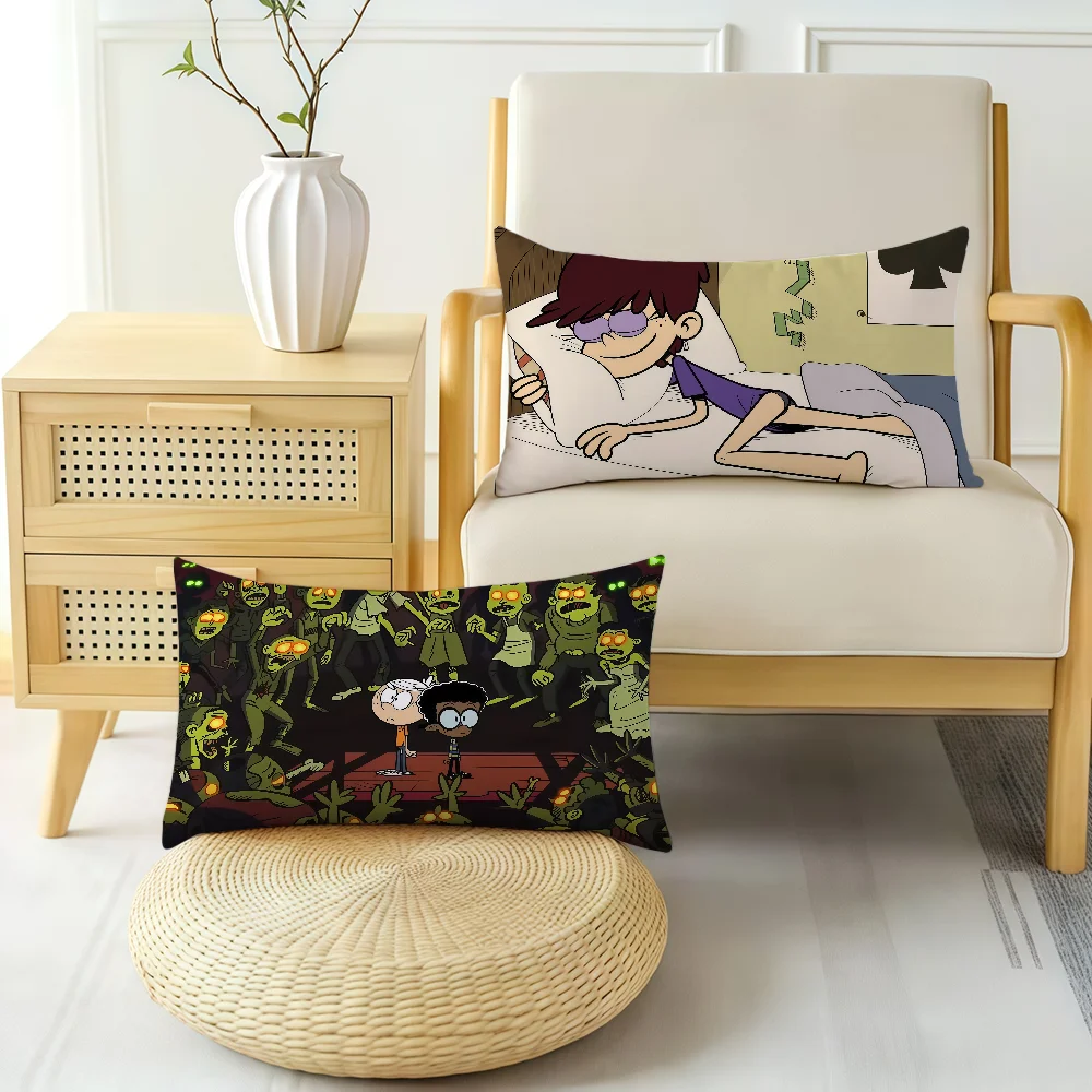 Animation The L-Loud H-House-ES cushion cover Hit Product Home Sofa living Room Double-sided Soft Decorative Pillow Cover