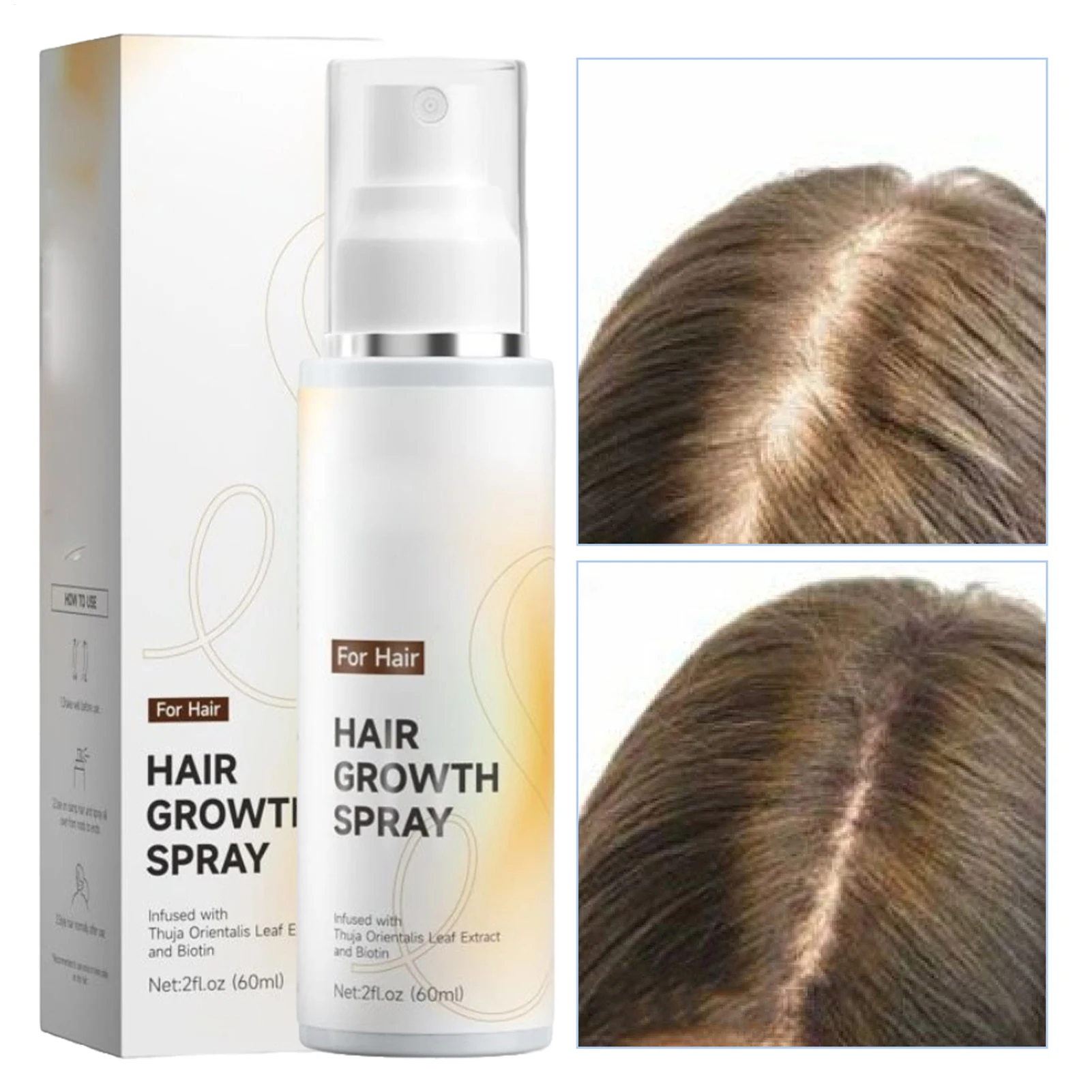 Hair Scalp Care Spraying 60ml - огляд і ціна Hair Care Frizzy Hair