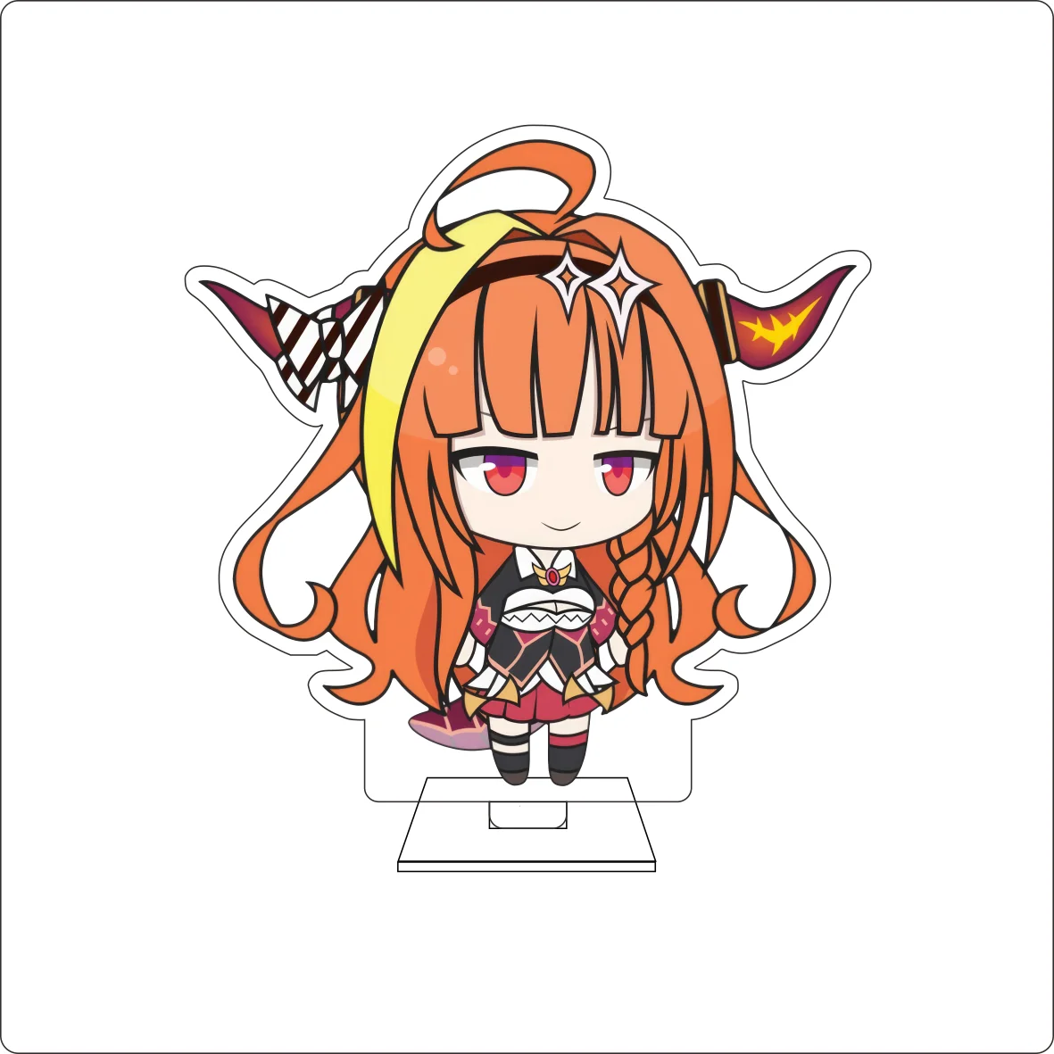 10CM Anime Hololive Cosplay Cute Acrylic Figure Stand Plate Robocosan Tokino Sora Ornaments Gifts view 2
