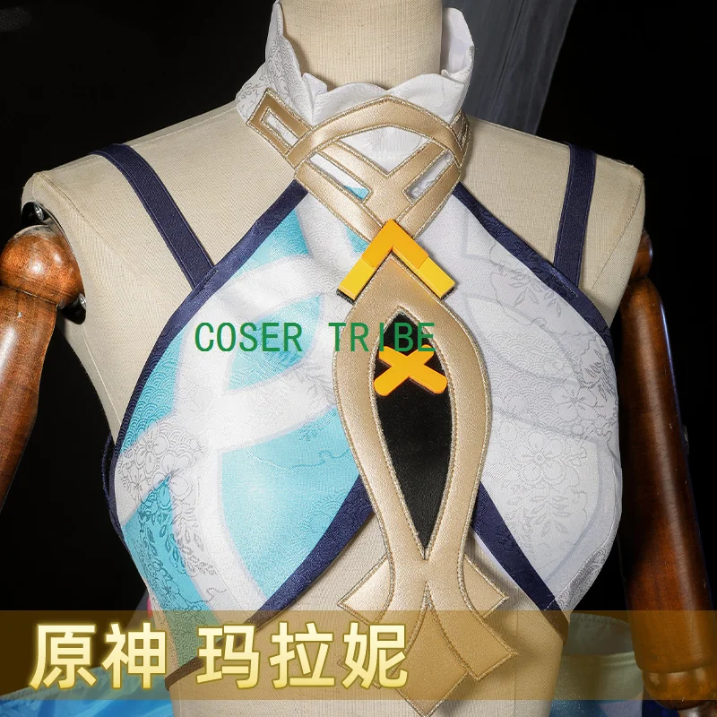 COSER TRIBE Genshin Impact Mualani Women Lovely Cosplay Costume Cos Game Anime Party Uniform Hallowen Play Role Clothes Clothing