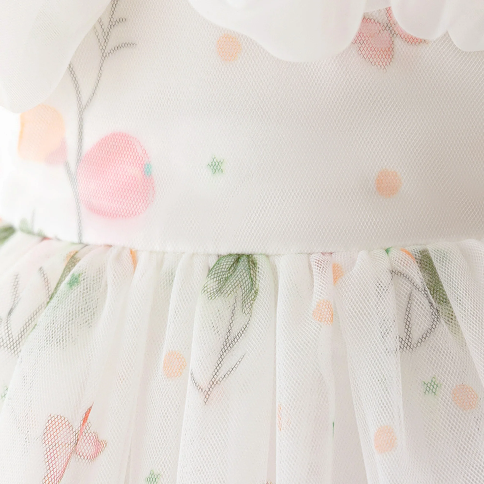 Sommer-Taufkleider für Babymädchen Kleinkind-Tüllkleider für den 1. Geburtstag Elegante Hochzeits-Brautjungfernkleider Abendgarderobe – Detail 28
