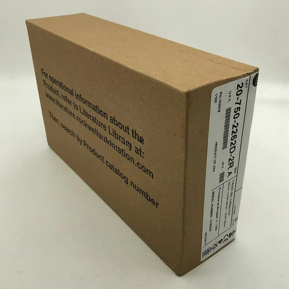 20-750-2262D-2R محرك التيار المتردد 115 فولت وحدة خيار التيار المتردد IO 100% ماركة ؛ حزمة أصلية 100% ؛ 100% جديد 207502262D2R